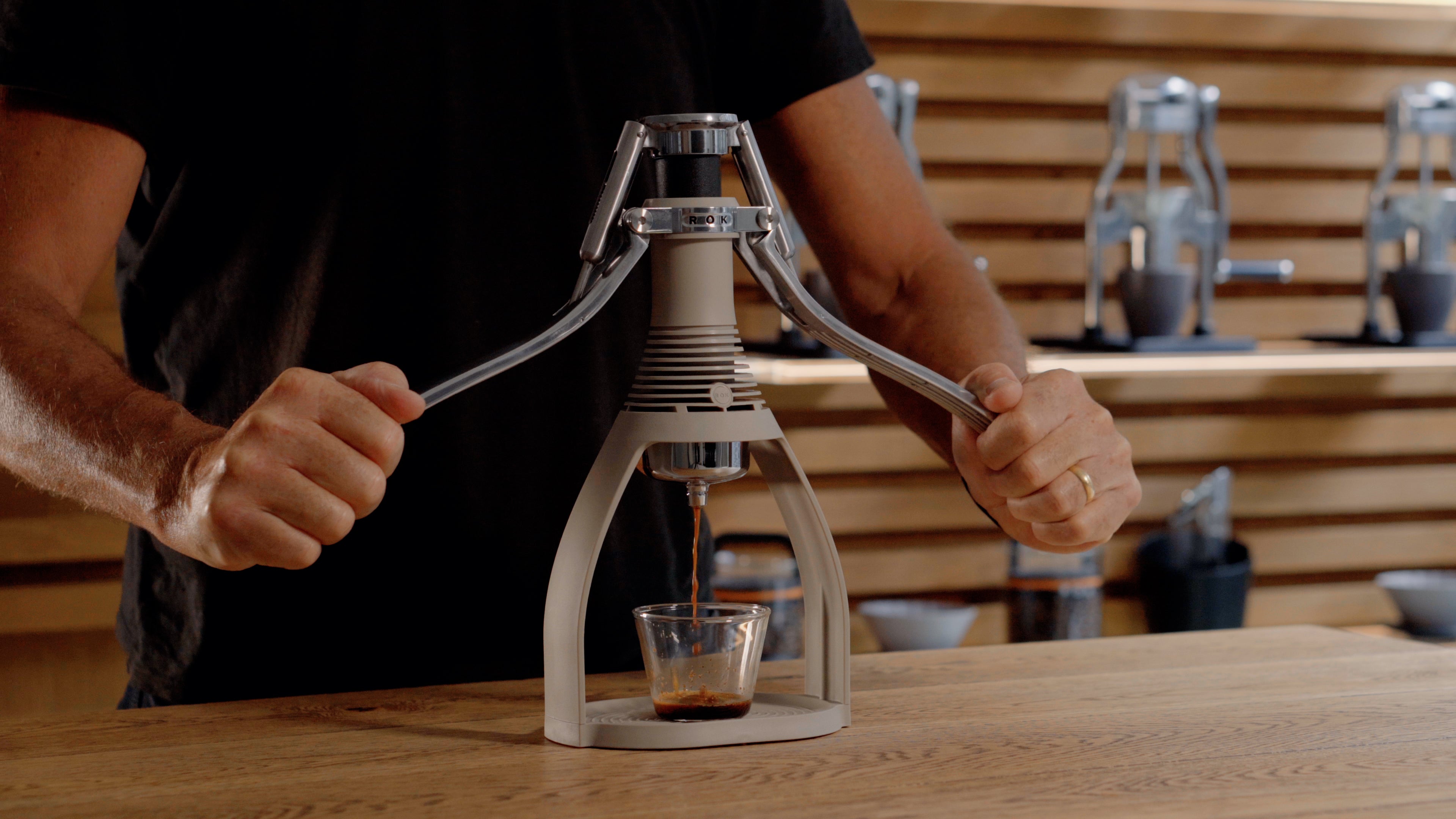 Presso Smartshot - Warmes Grau