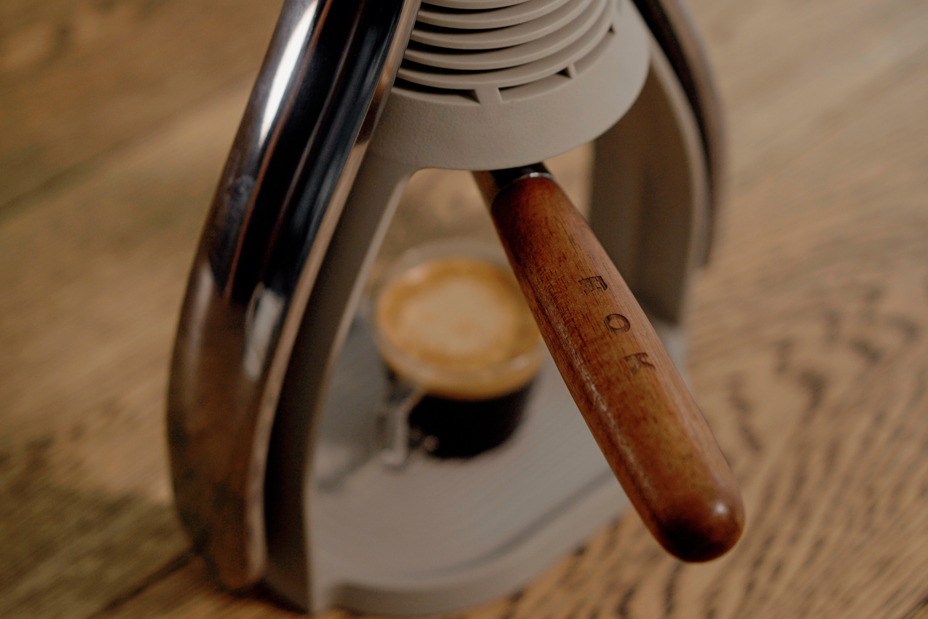 Presso Smartshot - Warmes Grau