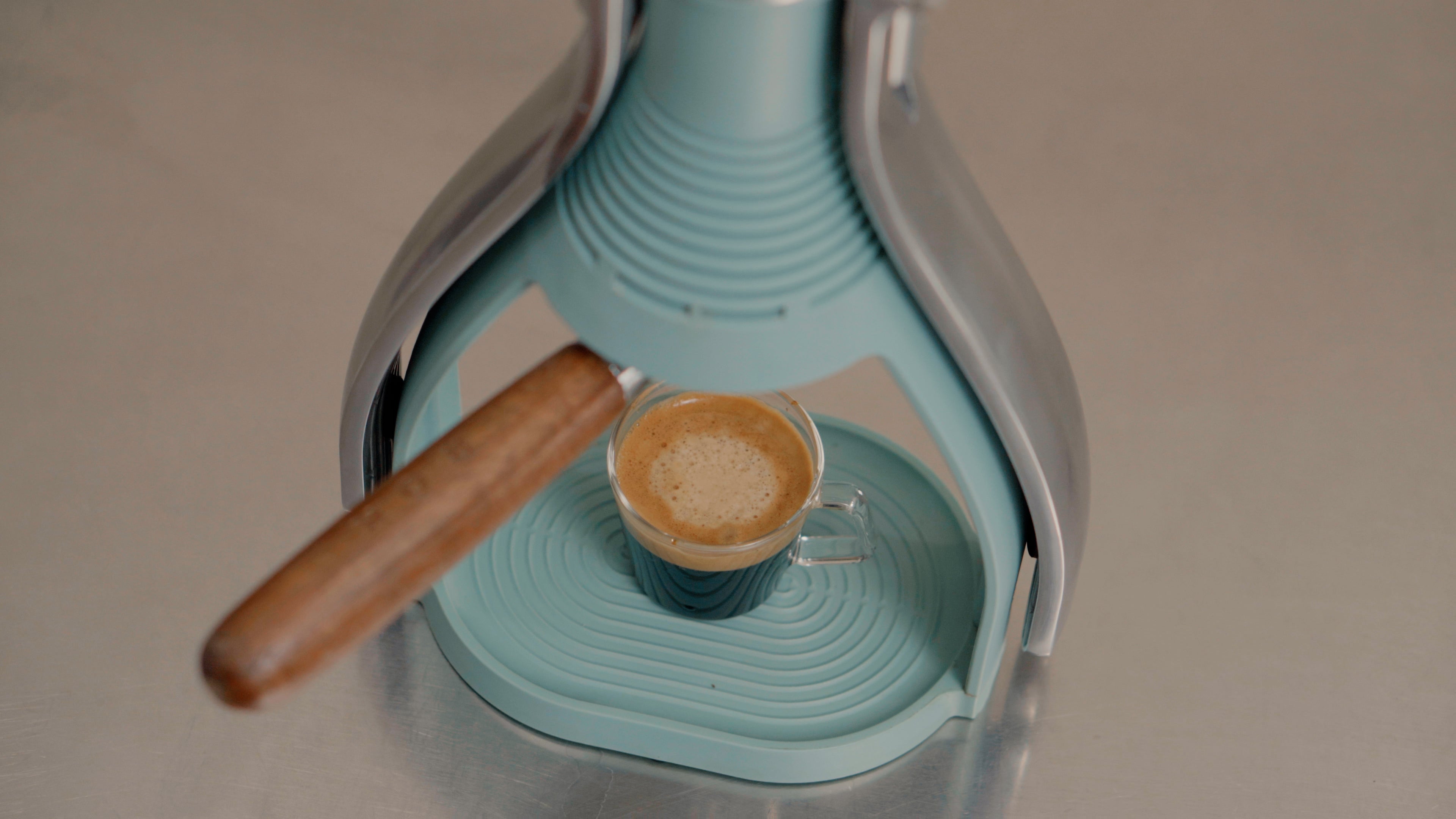 Presso Smartshot – Zartes Blaugrün